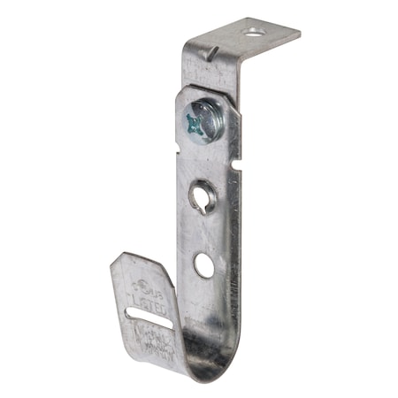 Winnie Industries 3/4in. J Hook with 90 Degrees  Angle Clip, 100PK WJH12AC